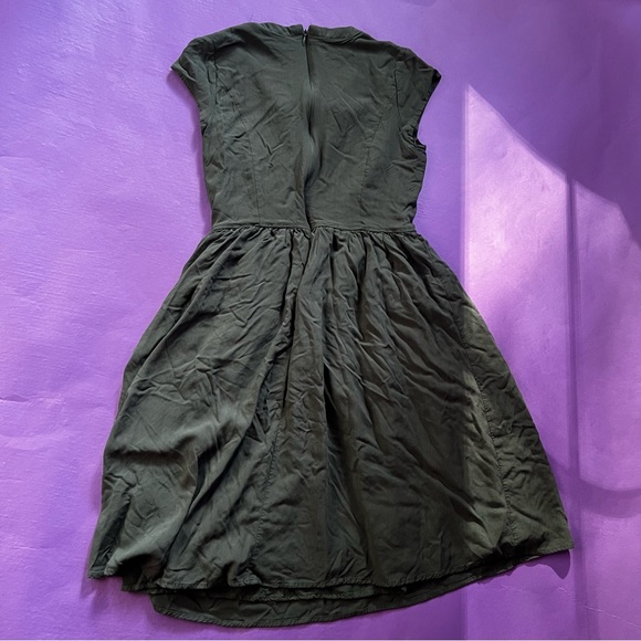 ModCloth forest green a-line dress - Picture 4 of 5